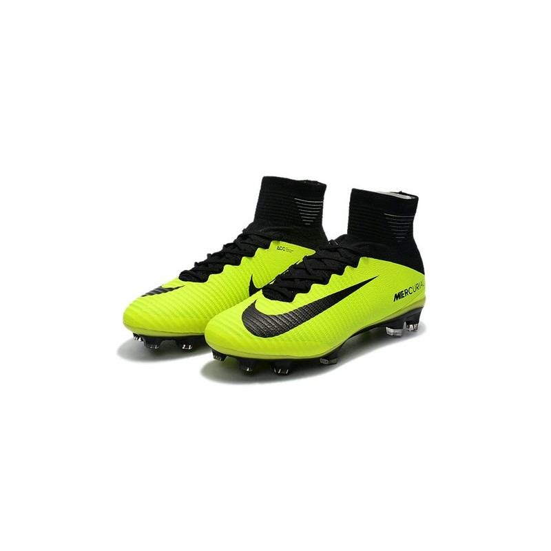 News Nike Mercurial Superfly V FG Boots Yellow Black
