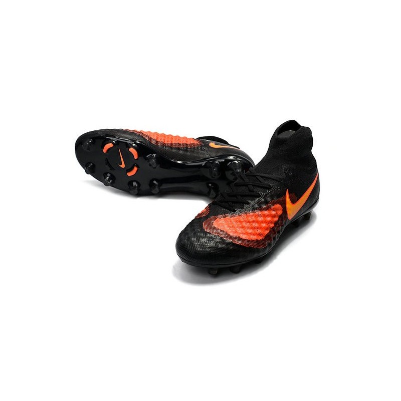Nike Magista Obra 2 Elite Sg pro Grey Orange Soccer Cleats