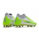 Nike Phantom GT Elite Dynamic Fit FG Boots White Green
