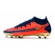 Nike Phantom GT Elite Dynamic Fit FG Boots Orange Blue Golden