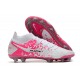 Nike Phantom GT Elite Dynamic Fit FG Boots White Pink