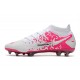 Nike Phantom GT Elite Dynamic Fit FG Boots White Pink