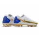 Nike Phantom GT Elite FG Cleat White Golden Blue