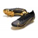 New Nike Mercurial Vapor XIV Elite FG Black Gold