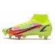 Nike Mercurial Superfly VIII Elite SG PRO Anti Clog Volt Bright Crimson Black