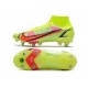 Nike Mercurial Superfly VIII Elite SG PRO Anti Clog Volt Bright Crimson Black