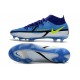 Nike Phantom Generative Texture II Elite DF FG Recharge - Sapphire Volt Grey Fog Blue Void