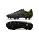 Nike Tiempo Legend V FG Kangaroo Leather Soccer Cleats Grey Black