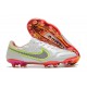 Nike Tiempo Legend IX Elite FG Boots White Red Yellow