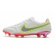Nike Tiempo Legend IX Elite FG Boots White Red Yellow