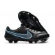 Nike Tiempo Legend IX Elite FG Boots Renew - Black Iron Grey