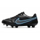 Nike Tiempo Legend IX Elite FG Boots Renew - Black Iron Grey