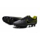 Nike Tiempo Legend V FG Kangaroo Leather Soccer Cleats Grey Black