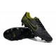 Nike Tiempo Legend V FG Kangaroo Leather Soccer Cleats Grey Black