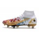Nike Mercurial Superfly VIII Elite SG PRO Anti Clog White Gold Red