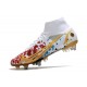 Nike Mercurial Superfly VIII Elite SG PRO Anti Clog White Gold Red