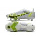 Nike Mercurial Vapor 14 Elite SG-Pro AC White Black Metallic Silver Volt