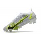 Nike Mercurial Vapor 14 Elite SG-Pro AC White Black Metallic Silver Volt