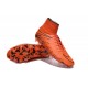Nike Hypervenom Phantom II FG Firm Ground Soccer Cleats Orange Black