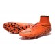 Nike Hypervenom Phantom II FG Firm Ground Soccer Cleats Orange Black