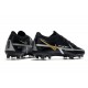 New Nike Phantom GT2 Elite FG Black Metallic Dark Grey Metallic Gold