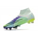 Nike Mercurial Superfly VIII Elite SG PRO Anti Clog Dream Speed 5 - Barely Green Volt Electro Purple