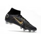 Nike Mercurial Superfly VIII Elite SG Shadow - Black Gold Silver