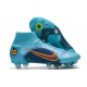 Nike Mercurial Superfly VIII Elite SG PRO Anti Clog Blueprint - Chlorine Blue Laser Orange Marina