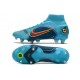 Nike Mercurial Superfly VIII Elite SG PRO Anti Clog Blueprint - Chlorine Blue Laser Orange Marina