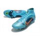 Nike Mercurial Superfly VIII Elite SG PRO Anti Clog Blueprint - Chlorine Blue Laser Orange Marina