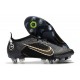 Nike Mercurial Vapor 14 Elite SG-Pro AC Shadow - Black Metallic Gold Metallic Silver