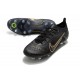 Nike Mercurial Vapor 14 Elite SG-Pro AC Shadow - Black Metallic Gold Metallic Silver