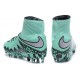 Nike Hypervenom Phantom II FG Firm Ground Soccer Cleats Green Silver Black