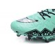 Nike Hypervenom Phantom II FG Firm Ground Soccer Cleats Green Silver Black