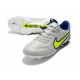 Nike Tiempo Legend IX Elite FG Boots Grey Fog Volt Sapphire