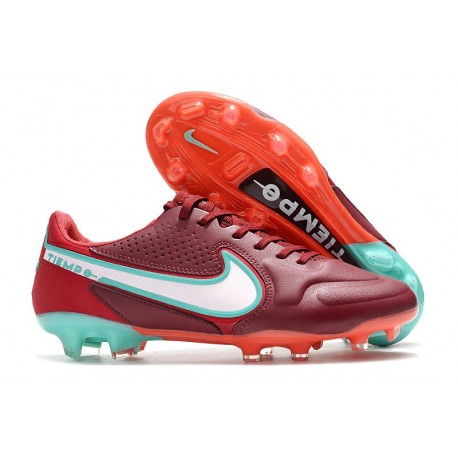 Nike Tiempo Legend IX Elite FG Boots Blueprint - Team Red/White/Mystic Hibiscus