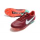 Nike Tiempo Legend IX Elite FG Boots Blueprint - Team Red/White/Mystic Hibiscus
