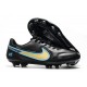 Nike Tiempo Legend IX Elite FG Boots Black Gold Blue