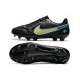 Nike Tiempo Legend IX Elite FG Boots Black Gold Blue