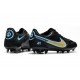 Nike Tiempo Legend IX Elite FG Boots Black Gold Blue