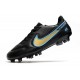 Nike Tiempo Legend IX Elite FG Boots Black Gold Blue