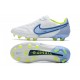 Nike Tiempo Legend IX Elite FG Boots White Blue