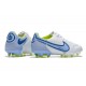 Nike Tiempo Legend IX Elite FG Boots White Blue