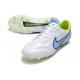 Nike Tiempo Legend IX Elite FG Boots White Blue
