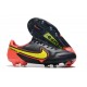 Nike Tiempo Legend IX Elite FG Boots Black Red Yellow