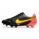 Nike Tiempo Legend IX Elite FG Boots Black Red Yellow