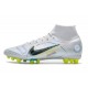 Nike Mercurial Superfly 8 Elite AG Grey Blackened Blue