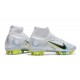 Nike Mercurial Superfly 8 Elite AG Grey Blackened Blue