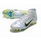 Nike Mercurial Superfly 8 Elite AG Grey Blackened Blue