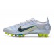 Nike Mercurial Vapor 14 Elite AG PRO Cleats Grey Blackened Blue